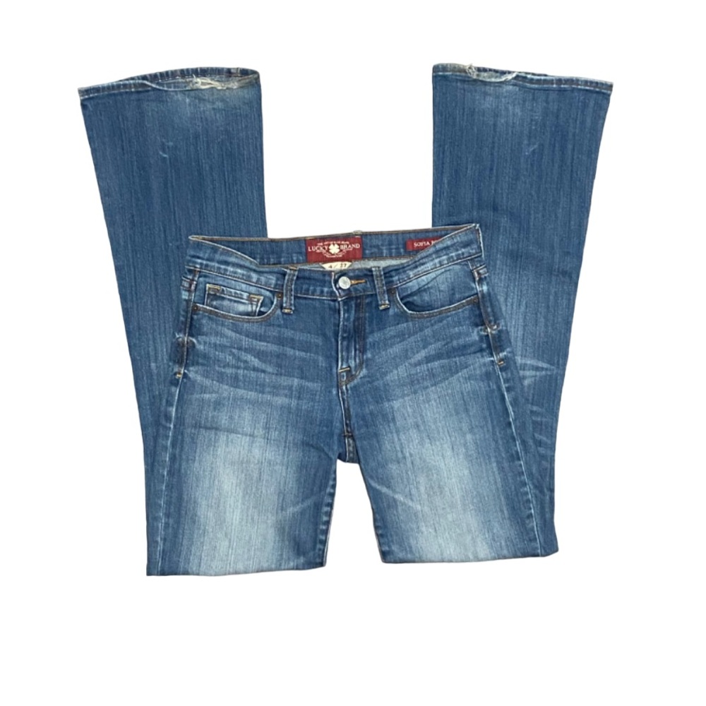 2000s lucky brand lowrise jeans